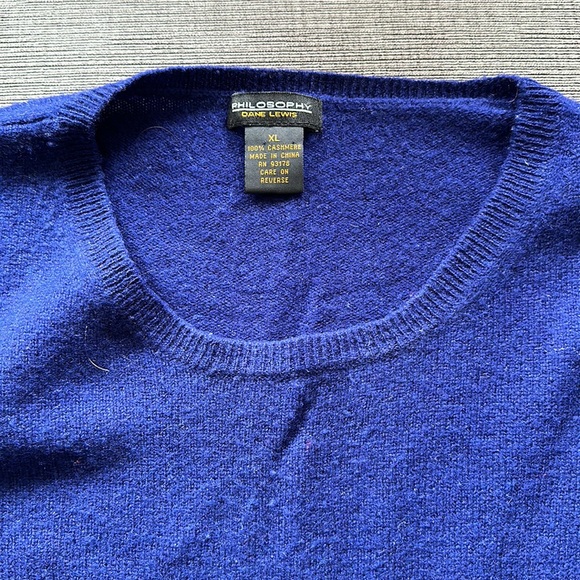 Philosophy Dane Lewis 100% Cashmere Sweater - Picture 2 of 6